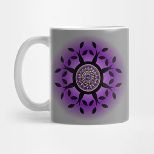 Tree Of Life, Handmade Sacred Geometry. Meditative. Mug